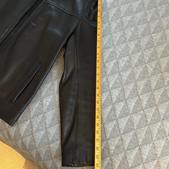 Cole Haan Men’s Small Leather Jacket - Picture 6 of 6